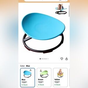 Sensory Toys Chair for Kids, Spinning Chair Wobble Chair Balance Toys